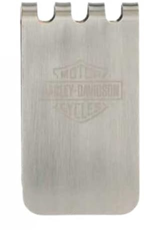 Harley-Davidson Mundi B&S Metal Money Clip Brushed Nickel Geldclip mit Flaschenöffner