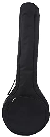 Sacs de Concert Banjo, Sac Banjo Imperméable en Tissu Oxford, Grande Poche Avant pour Ranger les Instruments