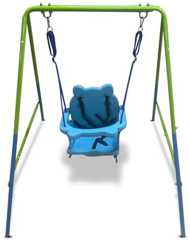 Allegra Gartenschaukel Mini Hängeschaukel 6-36 Monate mit Sicherheitsgurten