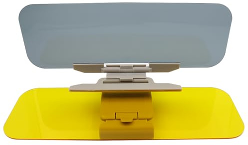 Hsthe Sea Pare-Soleil de Voiture, Pare-Soleil Anti-éblouissement, Pare-Soleil polarisé 2 en 1 pour Une Vision Plus Claire et Une Conduite sûre, ​Filtre UV HD, cessoires de Voiture pour oiture