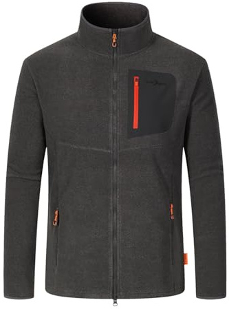 Blue Wave Herren Fleecejacke Mirco mit Stehkragen - Jacke mit Reißverschluss