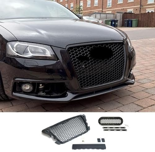 Frontgrill Wabengrill passend für Audi A3 8P ohne PDC