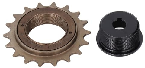 Tbest 18T Freewheel, Steel Bike Freewheel Left Drive Adapter Carbon Adapter Kit for MY1016Z MY1016 MY1018 MY1020 Motor