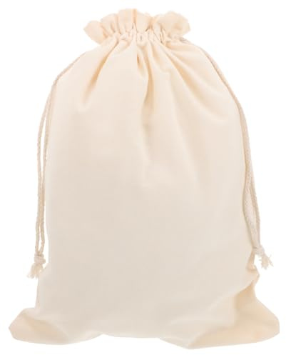BESPORTBLE Baumwoll Mehlsack Mit Kordelzug – 5 Kg Wiederverwendbarer Brotbeutel Aus Musselin Für Aufbewahrung - Einkaufen Und Partys – Umweltfreundlicher Produktbeutel Für Heimbedarf