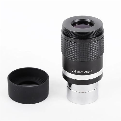 Teleskoptillbehör 1,25 tum 7-21 mm zoom kontinuerligt teleskop okular teleskop okular