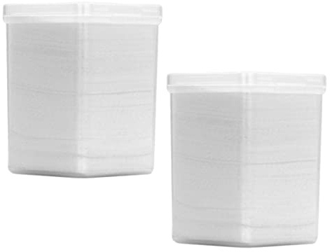 Garneck Praktische Box Wimpernkleber Reinigungspads Fusselfreie Nail Wipes Für Nail Art Maniküre Wimpernverlängerung Leimrückstände Entferner Hautfreundlich Salongeeignet