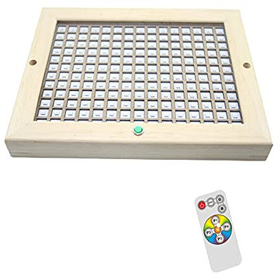 Luz LED de color para sauna infrarroja con mando a distancia RF/Fuwarm LED Sauna Cromoterapia para cabinas de infrarrojos