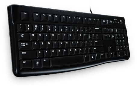 Logitech K120 Clavier USB Bulgare Noir
