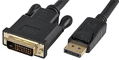 Pro Signal PSG04045 DisplayPort Male-to-DVI Male Lead, 0.5m