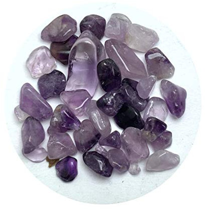 KRIO Amethyst als Handschmeichler in Größe XS bis S in Kunststoffdose liebevoll abgepackt