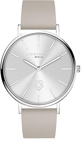 Liebeskind Berlin Damenuhr – Runde Quarzuhr 34 mm – Mesharmband – 5 ATM wasserdicht – Modern & elegant erhältlich