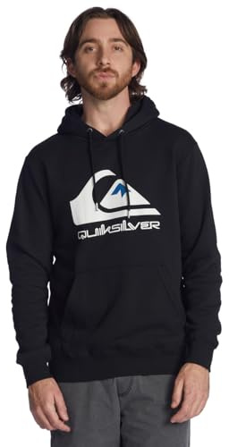 Quiksilver Homme Big Logo Hood Sweater, Navy Blazer, L EU