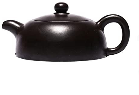 140 ml lila lehm teekannen schwarz schlamm tee topf schönheit kessel handgemachte tee set DUO ER