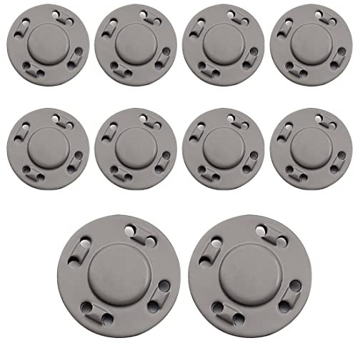 XPEX 10 Paar Magnetknöpfe Nähen Magnetverschlüsse Schmuck Druckknöpfe zum annähen Bekleidungszubehör Magnetische Knopf für Handarbeiten Basteln Kleidung Nähen Taschen (B)