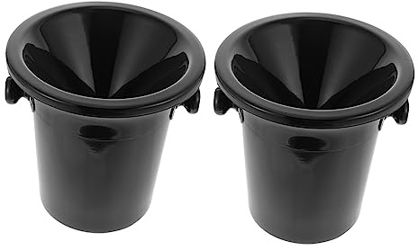 Healvian Lot De 2 Crachoirs À Vin Ronds À Double Oreille Seaux À Glaçons 8.27 X 7.87 X 7.87 Pouces Pour Dégustation De Vin Cave Boutique Œnologique Bar Et Maison