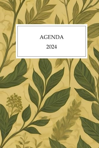 Agenda 2024 personalizable: Planificador, Semana vista, Bullet Journal