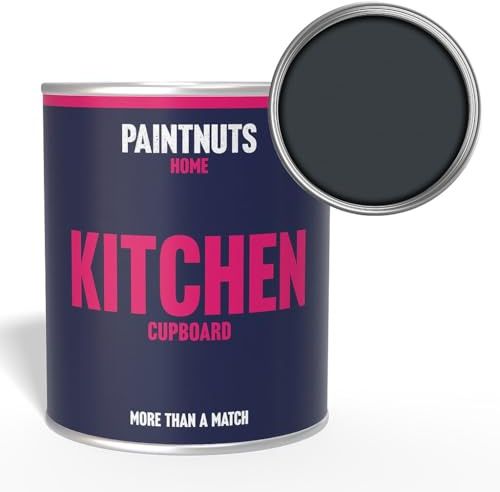 Paintnuts Kitchen Cupboard Paint - RAL-7016 - ANTHRACITE GREY Gloss 250ml Tin