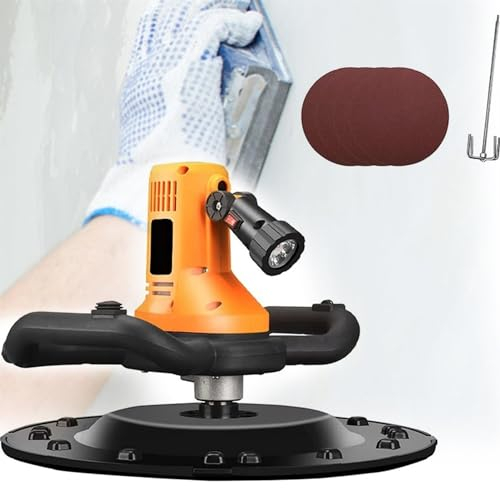 Elektrisk slipmaskin för gips, betong- och cementspade, väggutjämningsmaskin, betong- och cementmurbruk med variabel hastighet