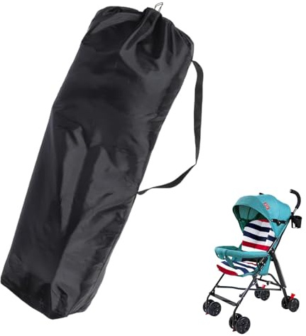 Stroller Travel Bag, Pushchair & Pram Transport Bags, ​​Stroller Bag for Airplane, Stroller Buggy Organizer Storage Train Plane Gate Check Waterproof Storage Bag for Kids Infant Strollers
