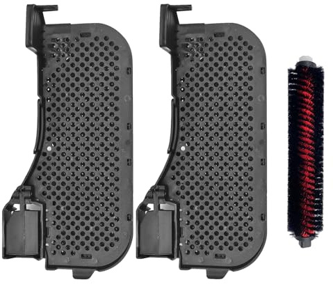 LOVECO 2 Filtro de agua y 1 cepillo de limpieza de repuesto compatibles con Roborock S8 MaxV Ultra Todo-en-Uno Dock Limpieza Tanque Filtro (Sólo para Roborock S8 MaxV Ultra)