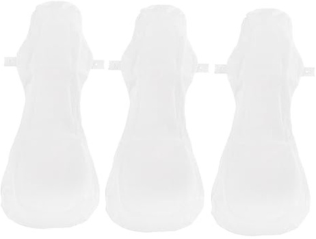 Baluue Diarios Reutilizables De Algodón 3 Unidades 420 Mm, Toallas Sanitarias Ligeras y Transpirables a Prueba De Fugas Para Uso Diario, Viajes y Senderismo Mujeres