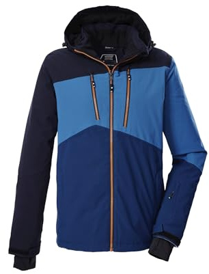 Killtec Herren Skijacke Funktionsjacke mit Kapuze und Schneefang KSW 306 MN SKI Jckt wasserdicht, Winddicht, atmungsaktiv