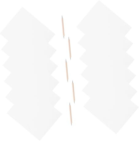 Angoily Transfer-kohlepapier Graphitpapier Und Transparentpapier Mit Doppelseitigem Punktierstift Für Holz Papier Und Punktierwerkzeug Für Bastelprojekte Nachzeichnen Und Übertragen