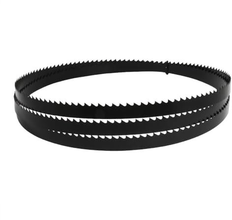 Hoja de sierra de cinta con dientes rectificados, Hojas de sierra de cinta for carpintería, 6 dientes por pulgada, 2240 mm, 88 1/4 pulgadas, hojas de sierra de cinta de carbono de 1/2 pulgada for LB12