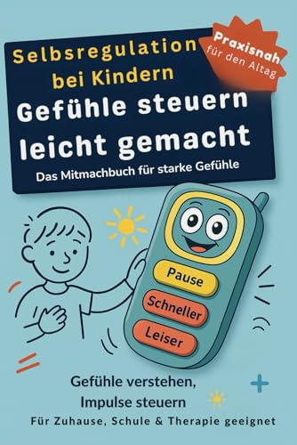 Selbstregulation bei Kindern – Gefühle steuern leicht gemacht: Ein Mitmachbuch für hochsensible und gefühlsstarke Kinder: Selbstreflexion, emotionale ... Begleitung im Familien- und Schulalltag