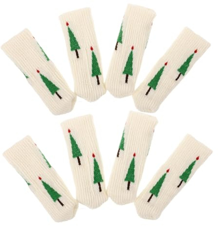 HOMSFOU 8 Pièces Housse de Protection pour Meubles Chaussettes pour Chaise Manchons pour Jambes de Chaise Protection pour Sol Rayures et Résistantes Adaptées Aux Meubles Carrelage et