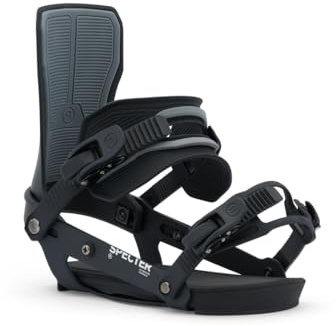Ride Specter - Fijaciones de snowboard para mujer, color negro, talla M: W (7-11)