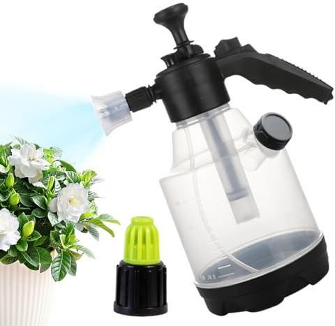 Berriphonia Bottiglia spray schiumogeno | Spruzzatore a schiuma manuale a pressione 3 litri - Bottiglia spray per pulizia - per dettagli auto giardino irrigazione esterna cura dei fiori pulizia
