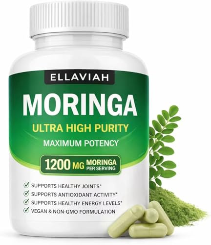 ELLAVIAH Moringa Capsules 1200mg