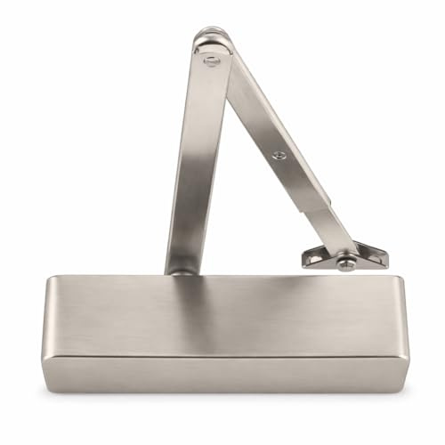 HANDLEZONE® Size 2-4 Door Closer | BS EN 1154 Certified | Certifire Approved | UKCA & CE Marked | Fire Rated Hydraulic | Adjustable Door Closer | Up to 90kg / 1100mm | Ref 9024