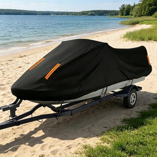 Funda Impermeable para Moto acuática para Yamaha JetBlaster Pro 2022–2026,Fundas Motos acuáticas 300D Oxford,Resistentes Rayos UV y para Todo Tipo de Clima con Bolsa de Almacenamiento