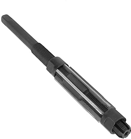 Fafeicy 9CRSI Escariador de Mano Ajustable, H8 Precisión del escariador, Vástago Recto, 4 Número de Canales de viruta, 11,75-12,75mm, Herramienta de Corte de Fresado