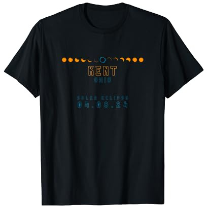 Total Solar Eclipse 2024 Kent Ohio 04.08.24 T-Shirt
