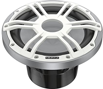 HMS 10 S2-LD-SW - Subwoofer sportivo blu navy da 10, 2 OHM, bianco RGB, LEDHERTZ HMS 10, S2-LD-SW, 20, blu navy, SPORT SUBWOOFER 2 OHM, bianco, LED RGB