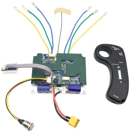 iFutniew 10S 24/36V Dual Belt Hub Motor Drive ESC 2.4G Remote Control Motor Electric Skateboard Longboard Controller (for HUB)