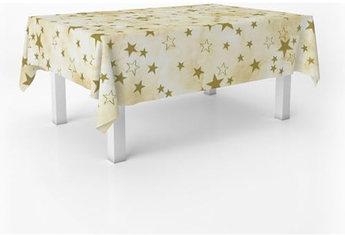 ECOMMERC3 | Mantel Navidad Hule Mesa Rectangular Tamaño 100x140 cm Estilo, Durabilidad y Fácil Limpieza para tu Mesa - Mantel Hule navideño Antimanchas e Impermeable
