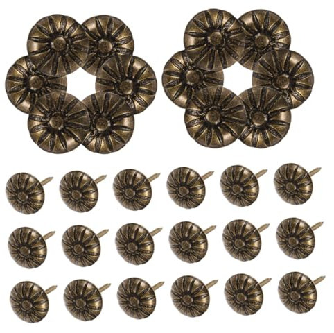 OKUMEYR 1000stücke Retro Möbelnägel Für Polsterarbeiten Dekorative Tack Nägel Für Sofas Stühle Und Kopfenden Hochwertige Und Langlebige Möbelbeschläge