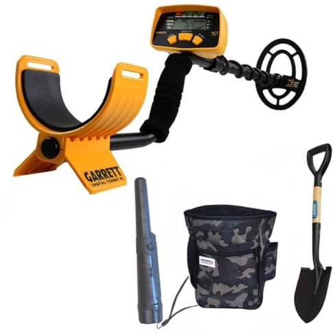 METAL DETECTOR ACE 200i GARRETT SPECIAL PACK PINPOINTER PALA DRAPER MARSUPIO EMPOTEC