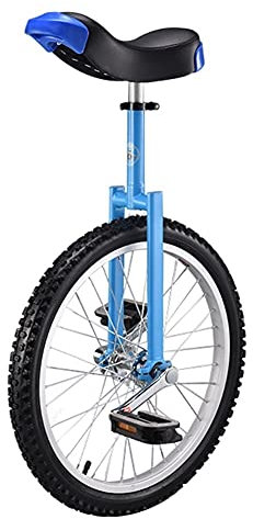 Einrad für Erwachsene, 20 Zoll Rad Einrad Uni -Zyklusbalance -Übung Fun Bike Fitness Scooter Circus, lädt 150 kg/330 lbs Einstellbarer Sitz