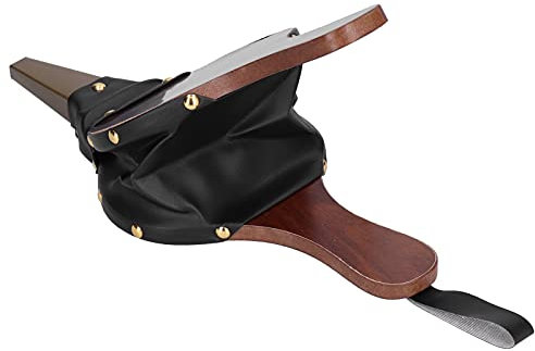 Fdit Fuelle de Chimenea Soplador de Aire de Madera Portátil para Herramientas de Fuego de Barbacoa, Fuelle de Mano Resistente Al Calor para Chimenea, Camping y Picnic