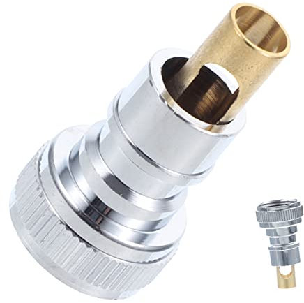 Holibanna Falling Water Stop Valve Hose Adapter for Sink Faucet Quick Connect Fitting Washing Machine Fitting Garden Hose Adapter
