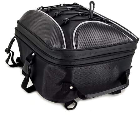 Bolsa Trasera Moto para Honda 750 XADV X ADV 750 XADV750, Mochila Moto Impermeable, Bolsa Trasera para Asiento Motocicleta, Bolsa para Sillín de Moto