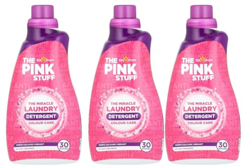 The Pink Stuff Colour Care Laundry Detergent, 30 Washes, Pack of 3