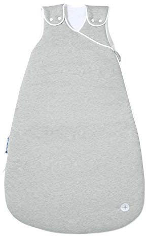 Neugeborene Schlafsack 60cm von Nordic Coast | Grau 0-3 Monate | Ganzjahresschlafsack für 18-21° Raumtemperatur | Auch toller Babyschlafsack Sommer