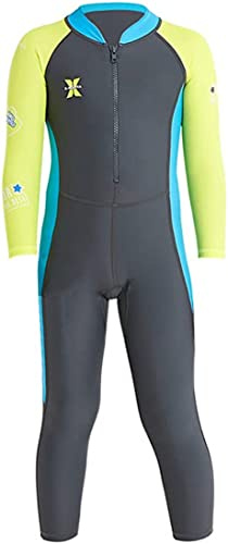 Youth Girls Boys One Piece Water Sports Sun Protection Rash Guard UPF 50+ Long Sleeves Full Suit Swimsuit Wetsuit Swimwear