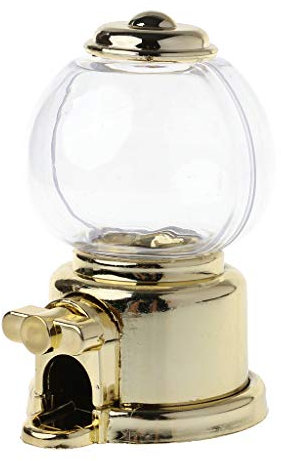 cdhgsh Pratique Distributeur de Banque de Bonbons Machine collations boîte de Rangement Monnaie Argent pour Enfants bébé Jouet Bonbons Machine Or